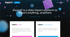 Desktop Screenshot of import2.com