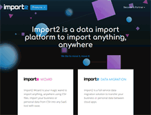 Tablet Screenshot of import2.com